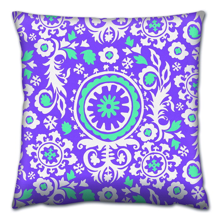 Aberto Design Cojín Multicolor 43 x 43 cm Aberto Design Cojín Multicolor 43 x 43 cm